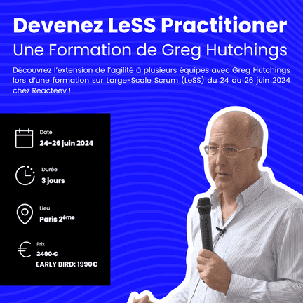 Devenez LeSS Practitioner - Une formation de Greg Hutchings