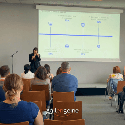 IA & DSI : une conférence de Leila Benachour à Agile En Seine 2024 !